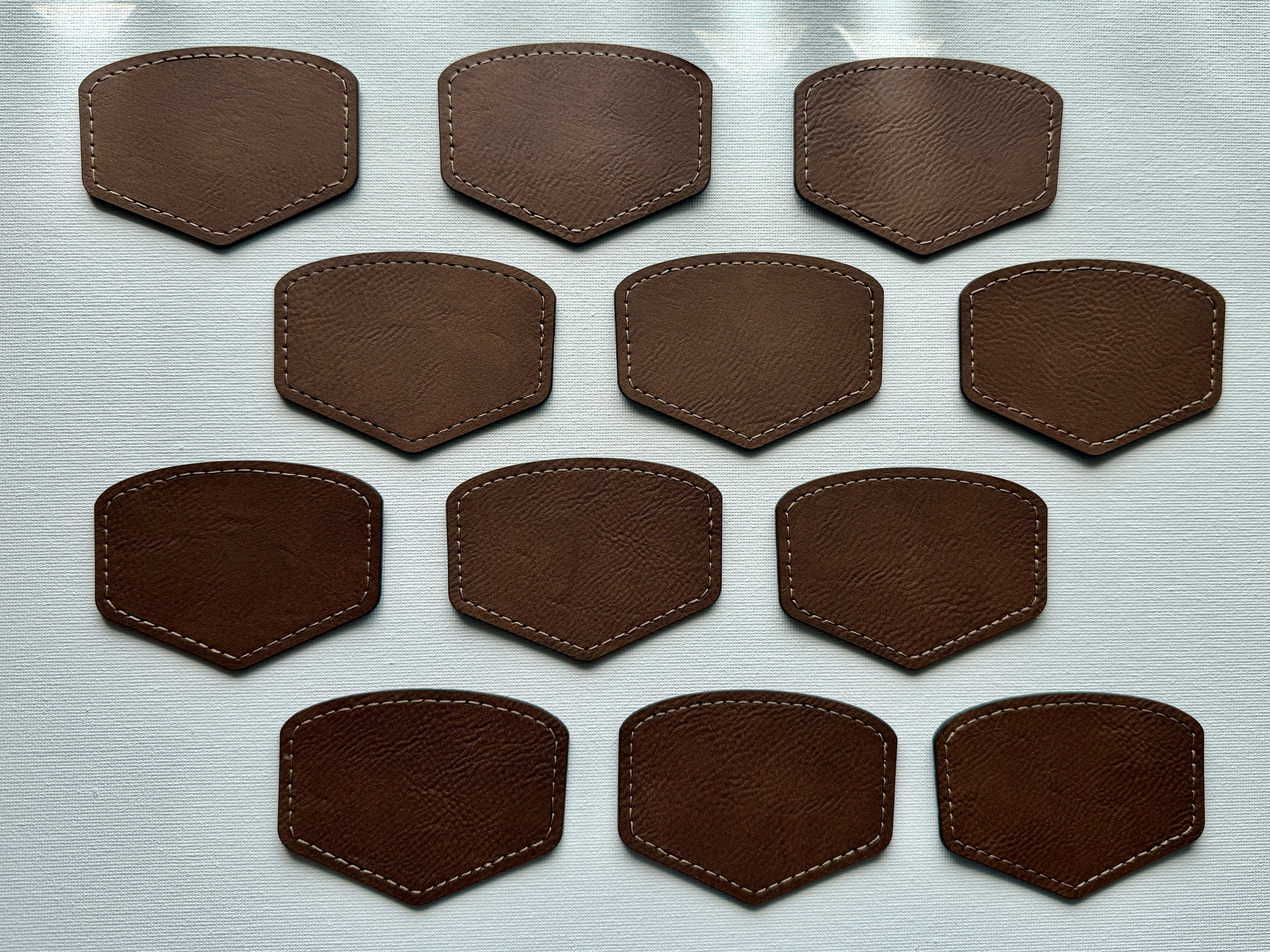 Custom Leatherette Patches - Blank