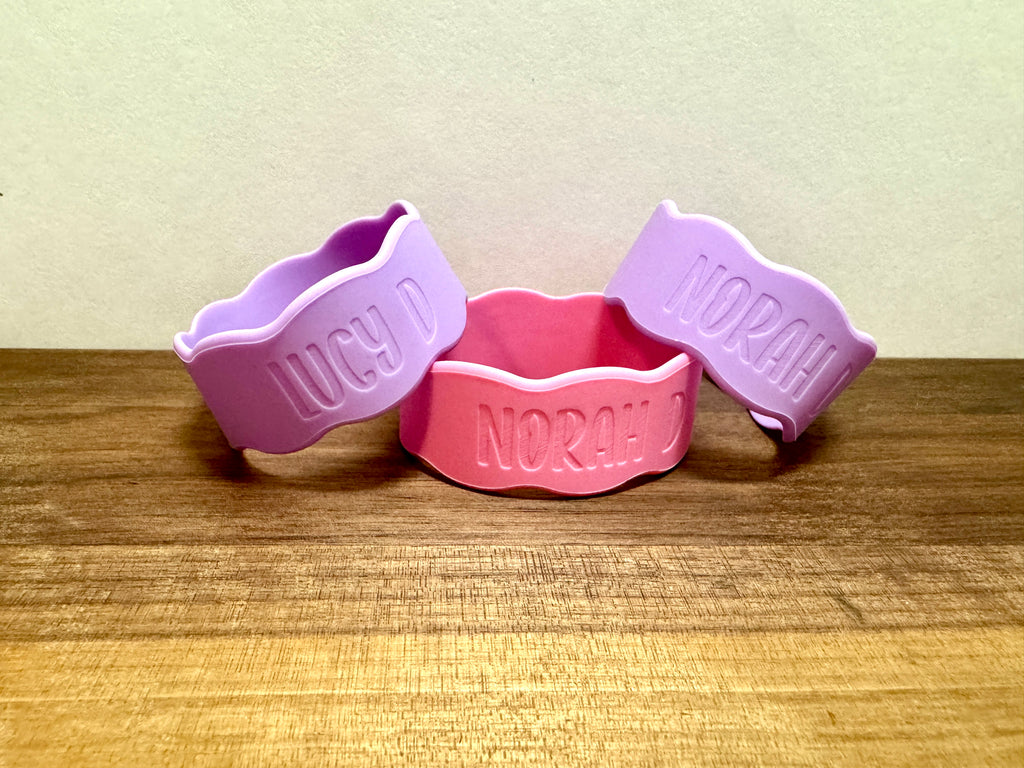 Personalized Silicon Bottle Bands
