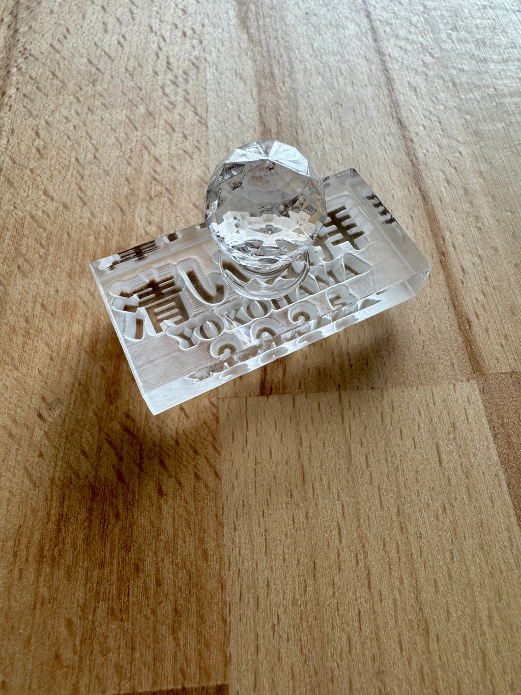 Acrylic Pottery Stamp