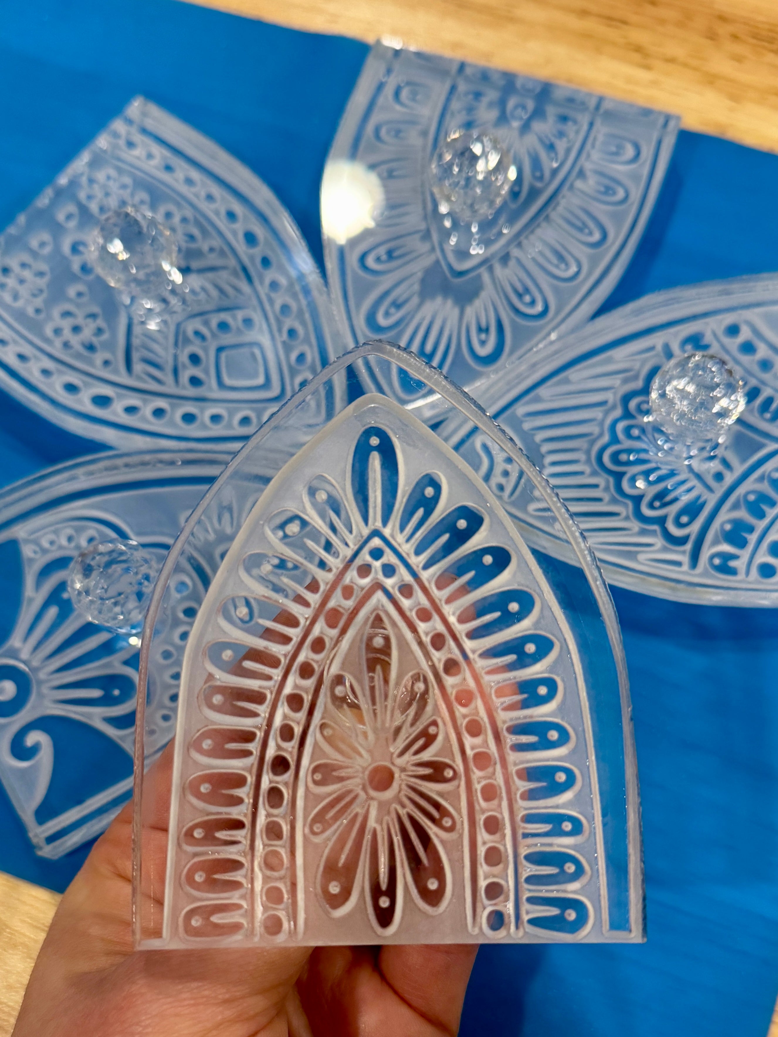 Acrylic Pottery Stamp
