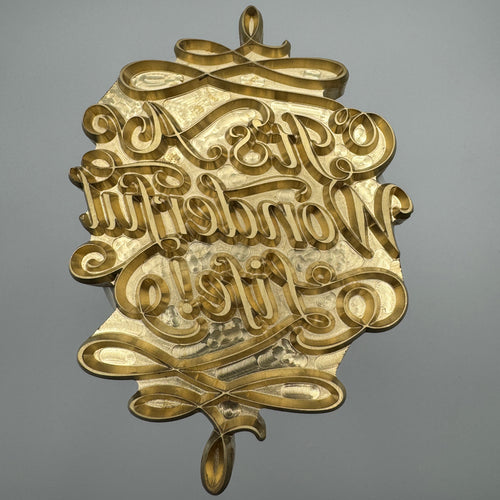 Custom Hot Foil Brass Stamp