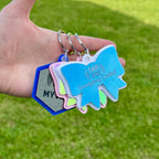 Tap Tag - Emergency Contact Backpack Tag (Single Sided)