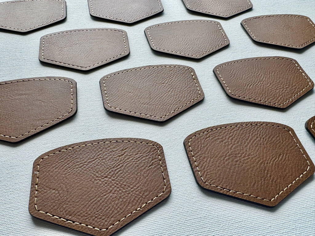 Custom Leatherette Patches - Blank