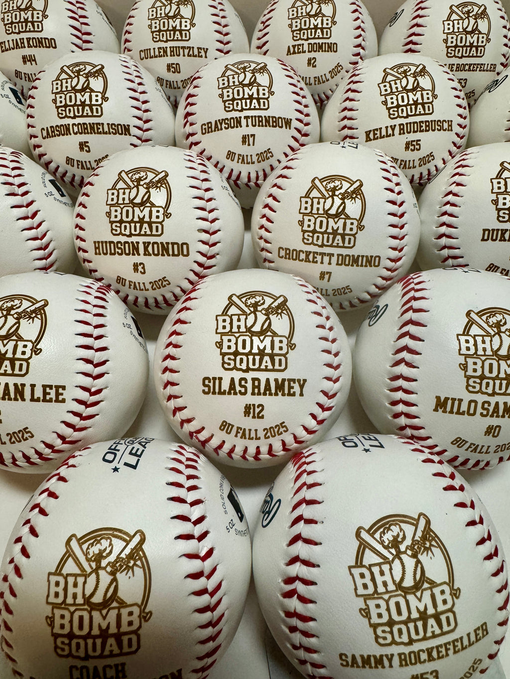 Custom Engraved Baseball