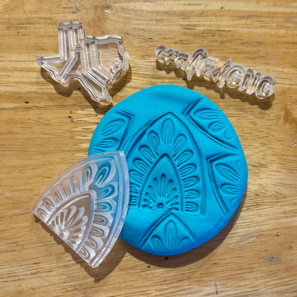 Acrylic Pottery Stamp