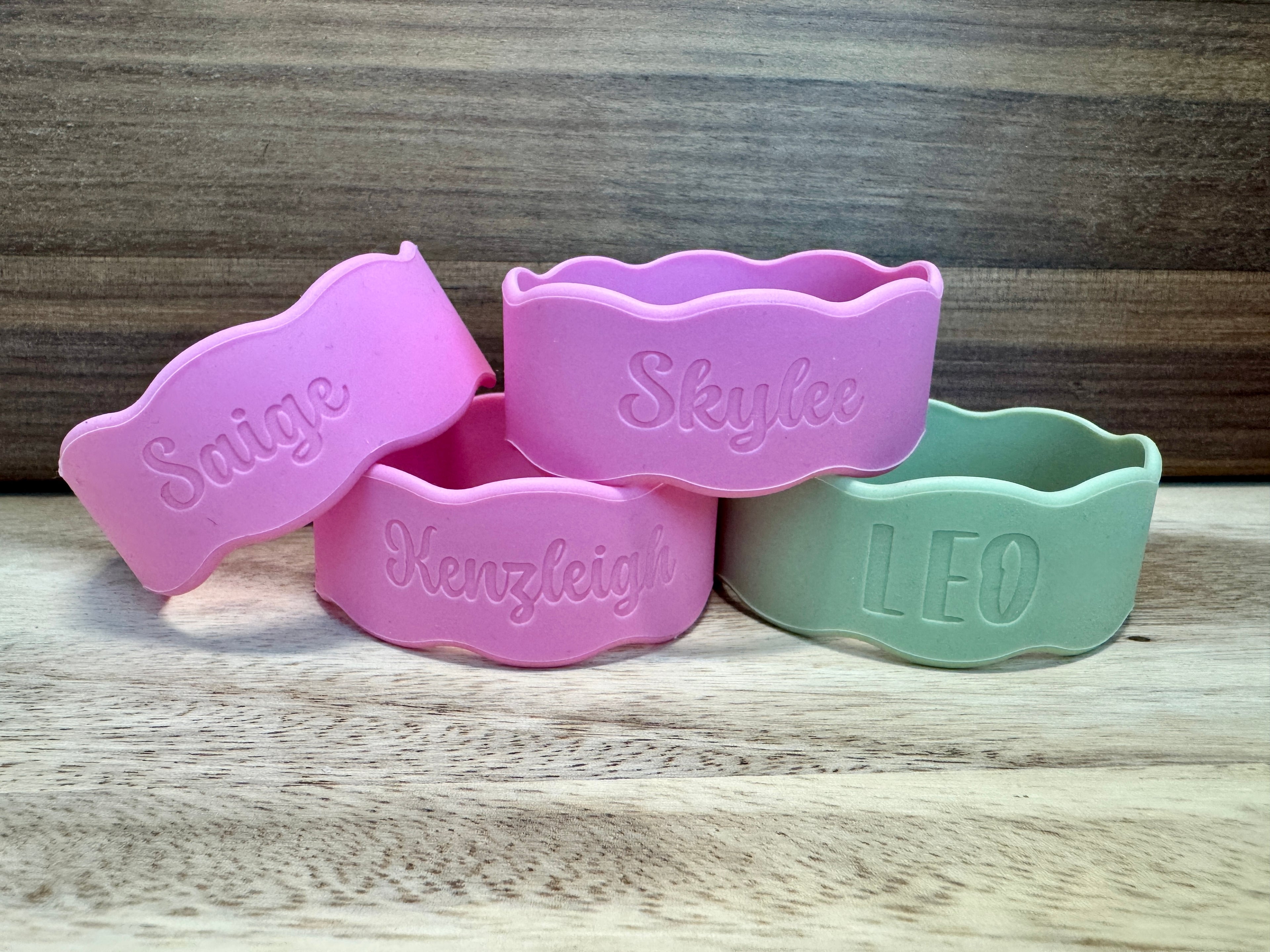 Personalized Silicon Bottle Bands
