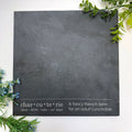 Slate Charcuterie Board - 12in Square Tile - Definition