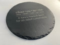 Slate Charcuterie Board, 12in Round - Definition