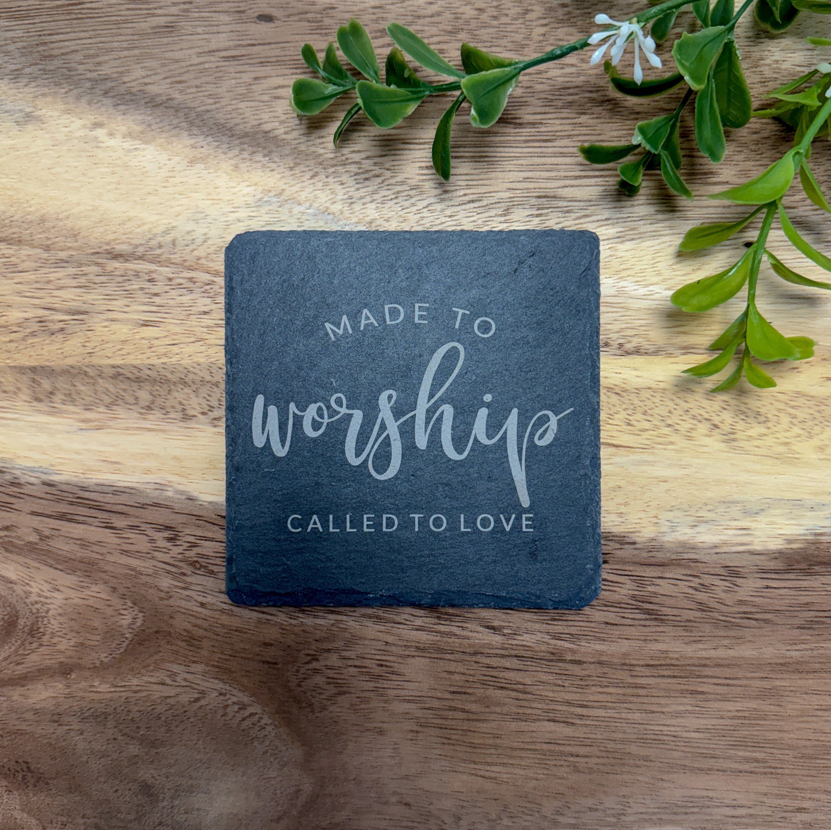 Slate Coaters - Square - Faith Inspired Designs