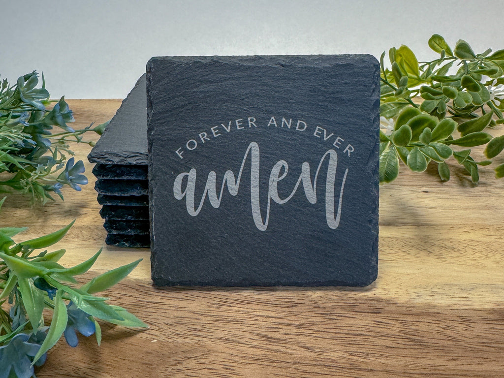 Slate Coaters - Square - Faith Inspired Designs