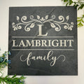 Slate Charcuterie Board -12in Square - Personalized