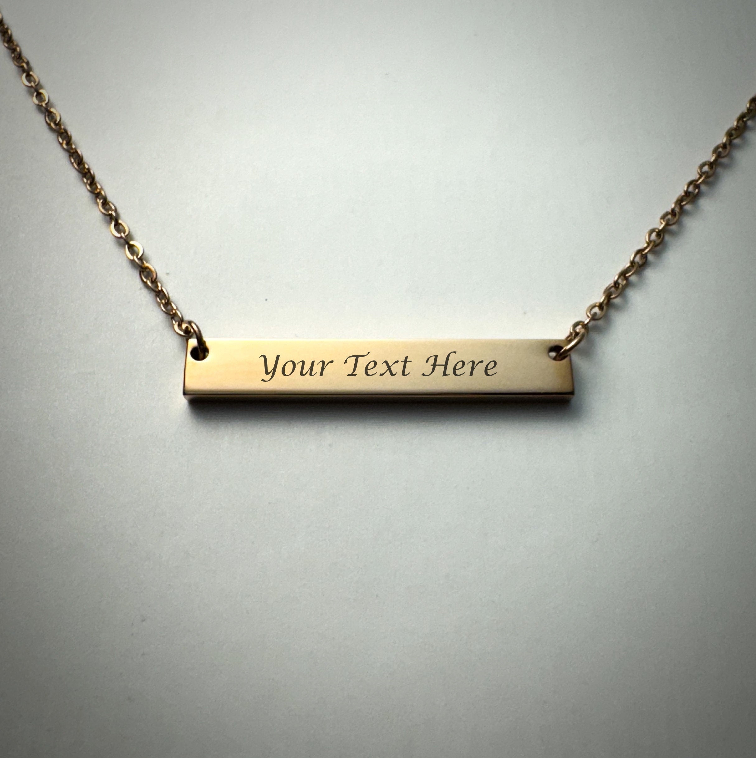 Horizontal Bar Necklace