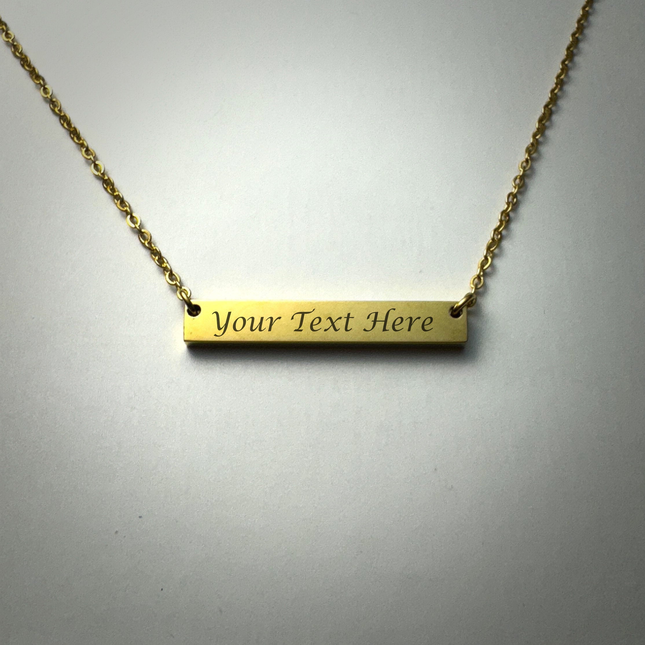 Horizontal Bar Necklace