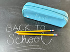 Engraved Silicone Pencil Pouch