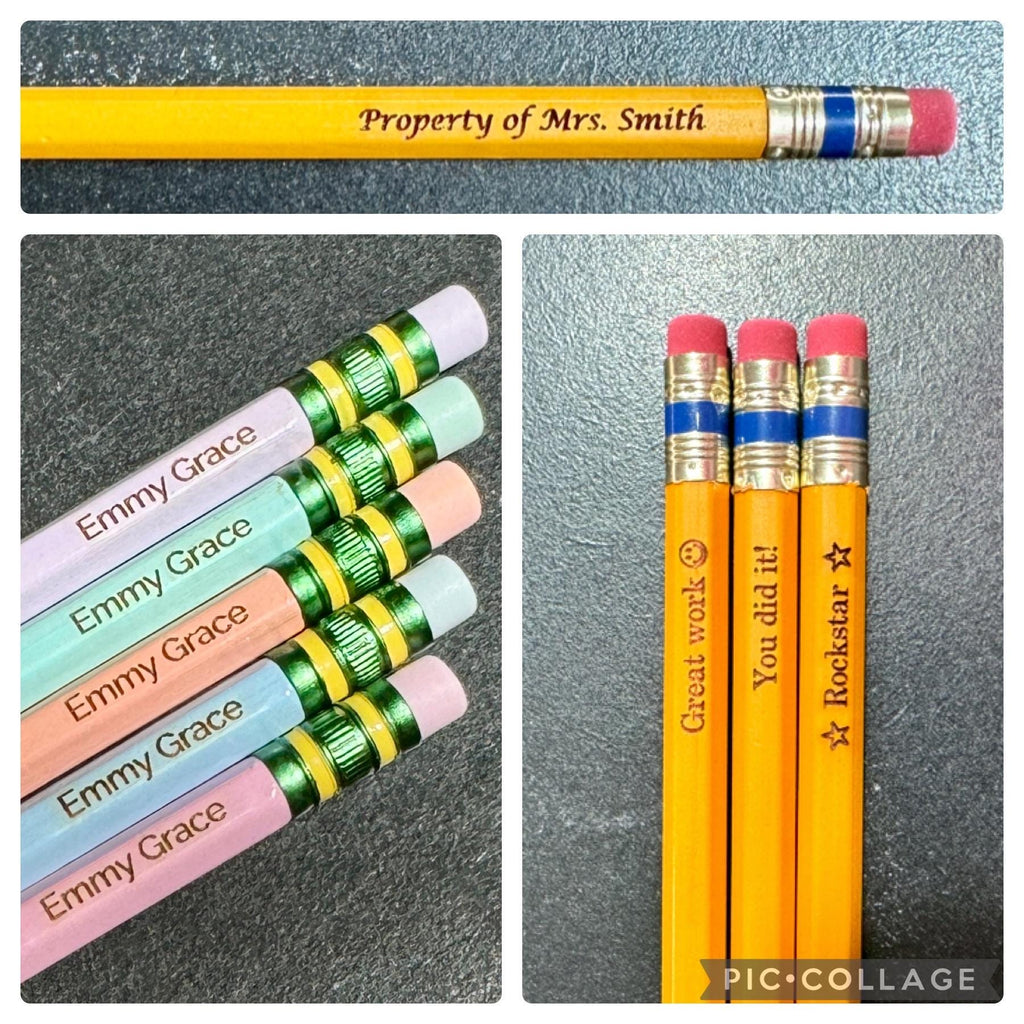 Personalized Ticonderoga Pencils