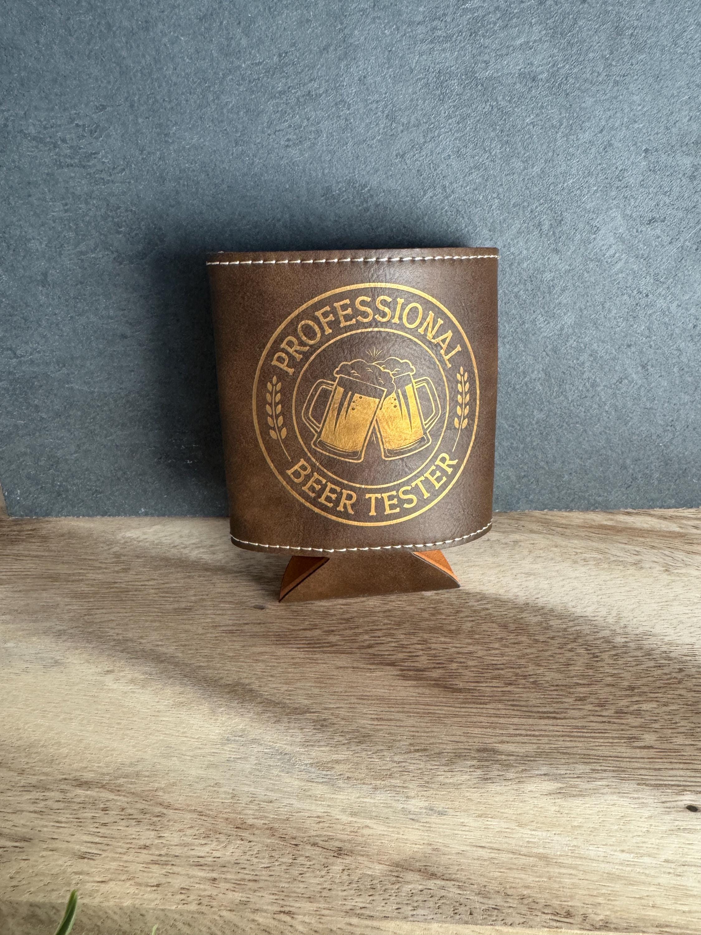 Leatherette Can Cooler - Upload Custom Design