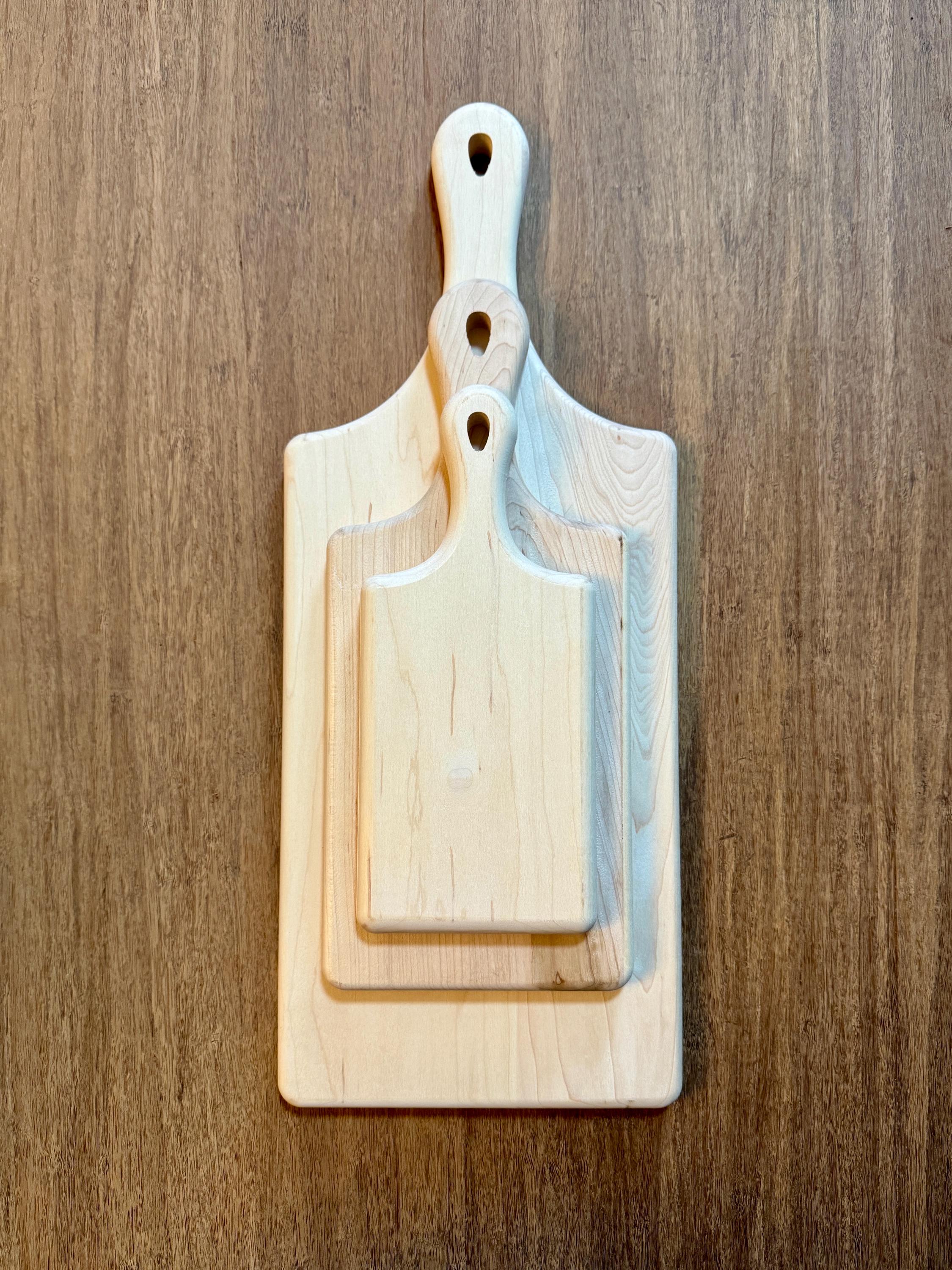 Maple Cutting Board - Large - Unfinished Laser Blank - Single