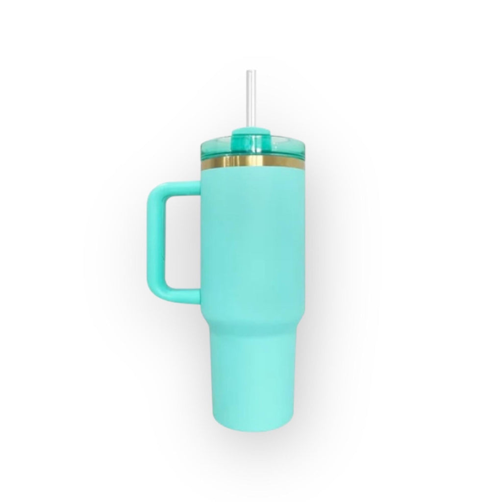 40oz Tumbler - Gold Plated - Laser Engraving Blanks