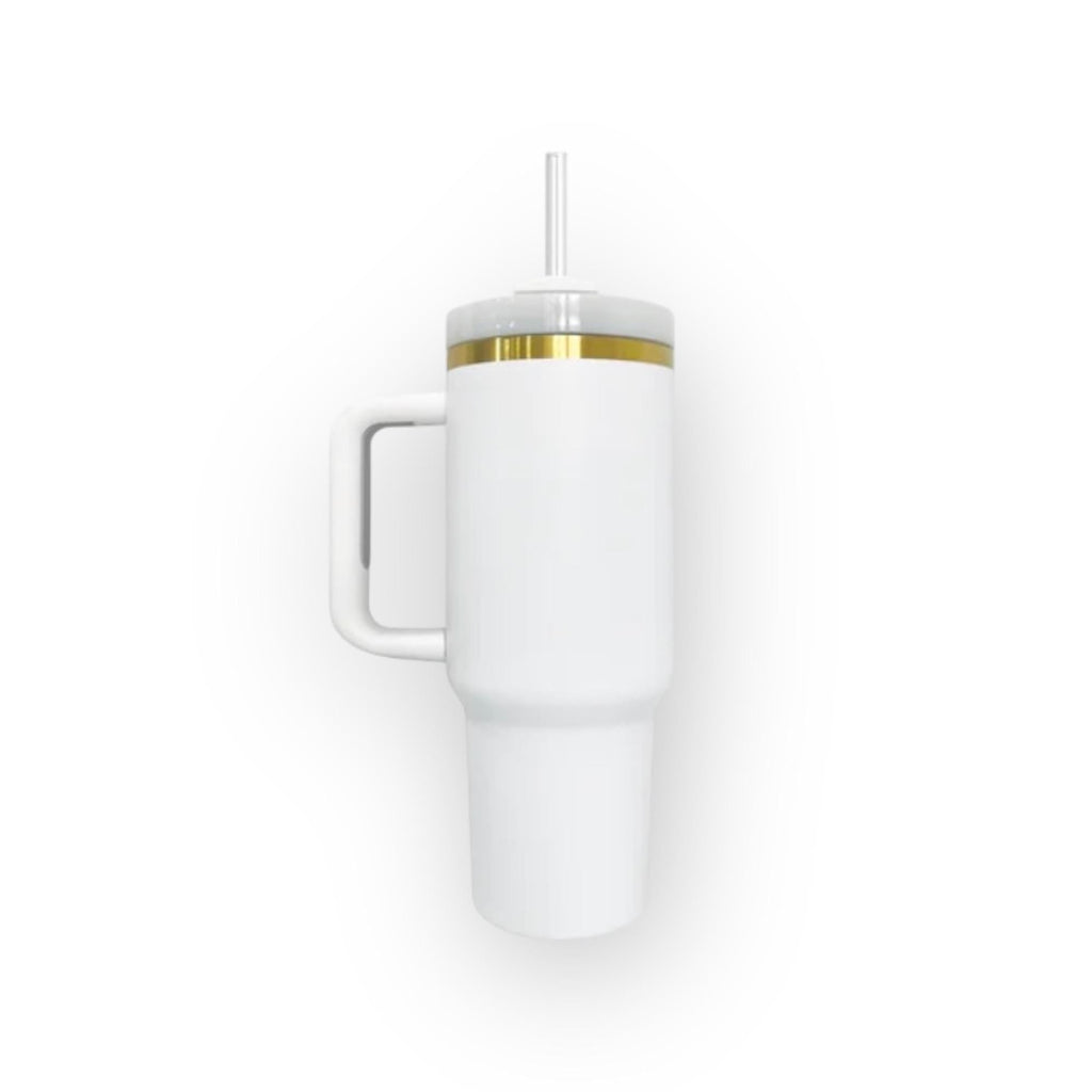 40oz Tumbler - Gold Plated - Laser Engraving Blanks