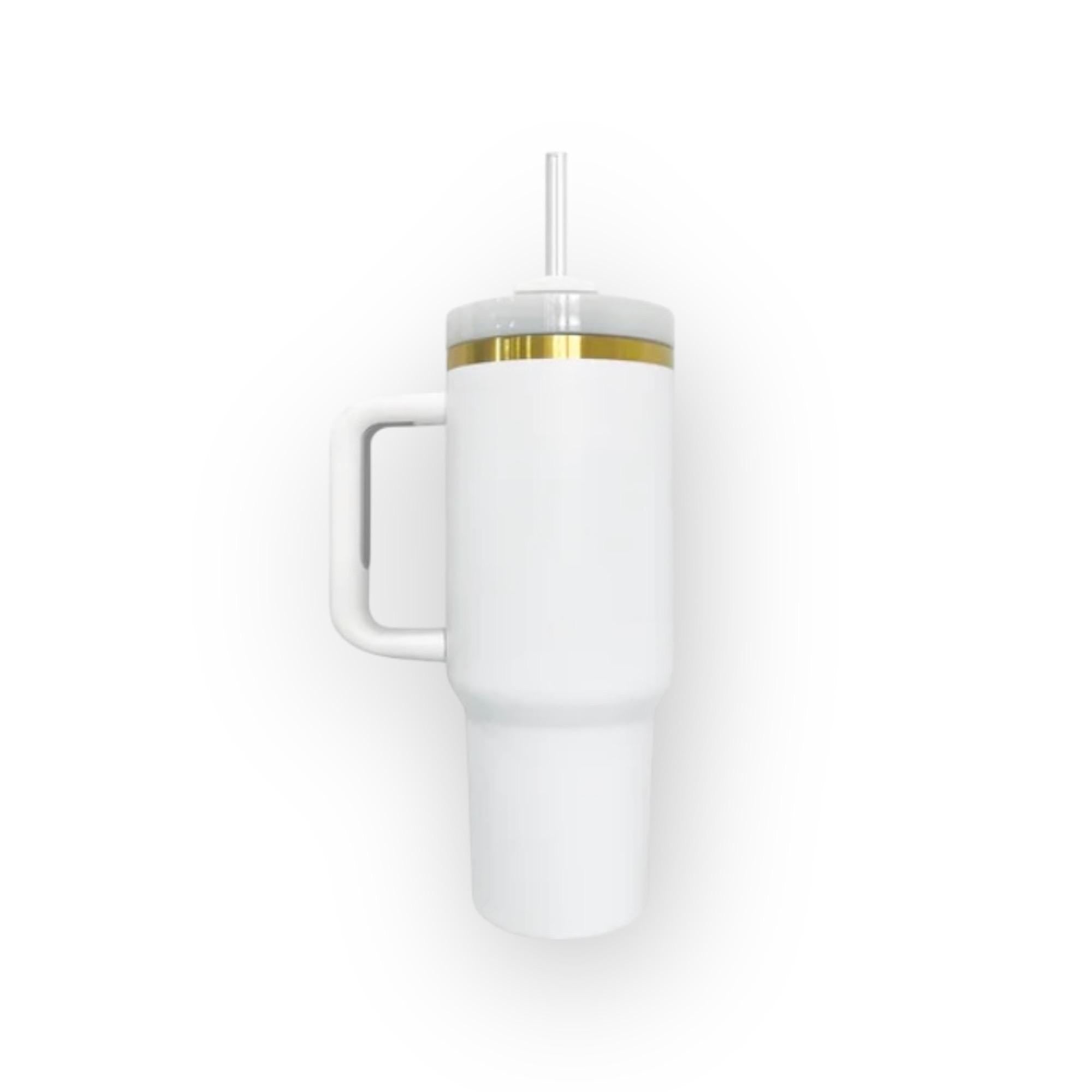 40oz Tumbler - Gold Plated - Laser Engraving Blanks