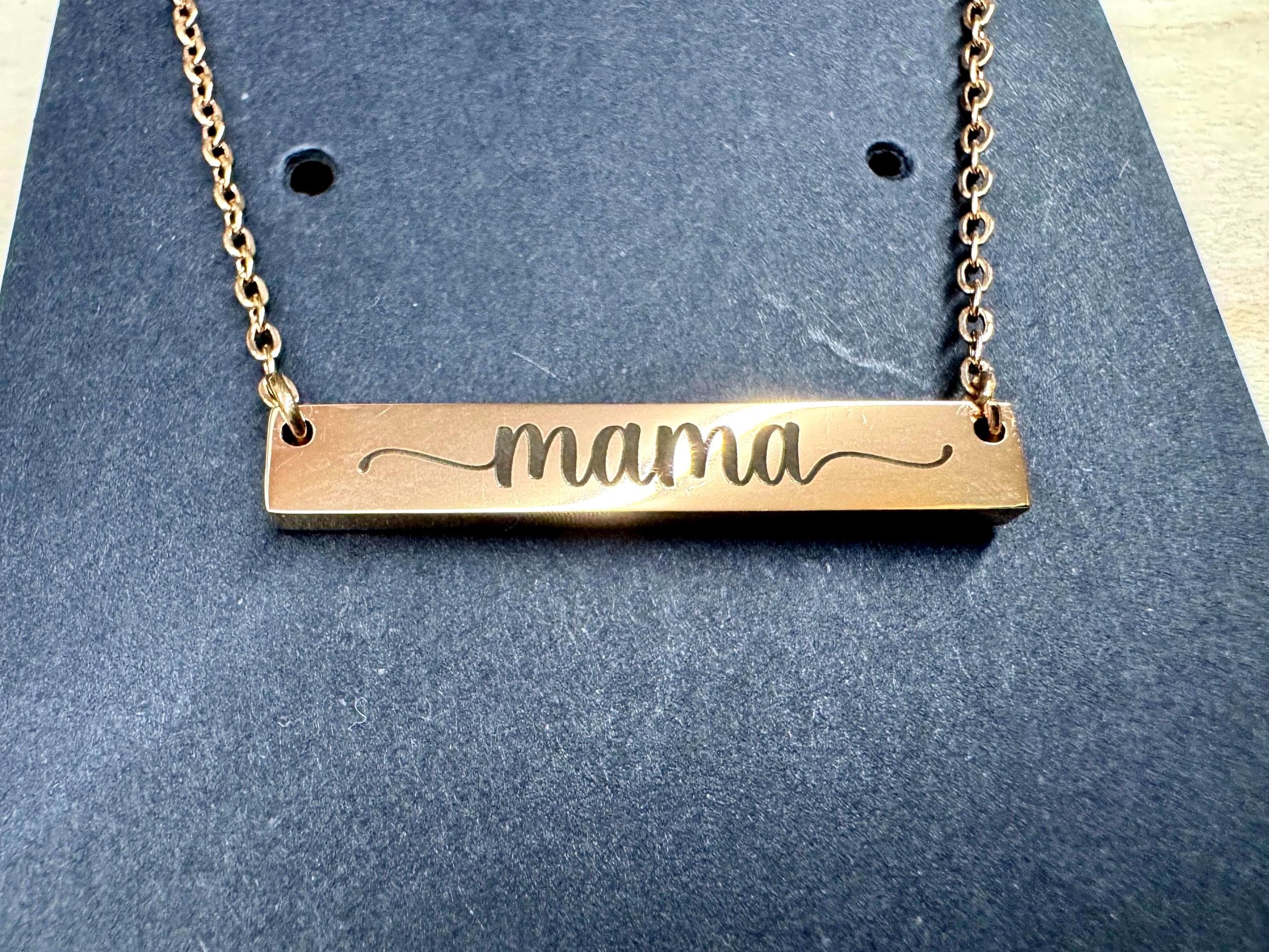 Horizontal Bar Necklace