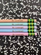 Personalized Engraved Pencils - Ticonderoga