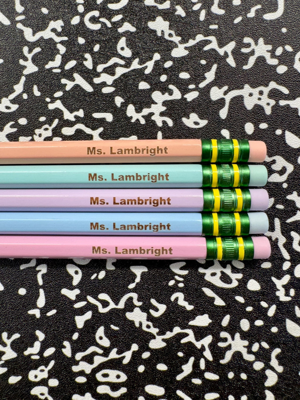 Personalized Ticonderoga Pencils