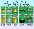 Personalized Engraved Pencils - Ticonderoga